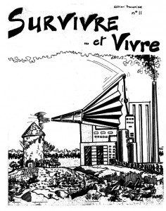 Survivre et Vivre 11
