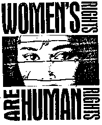 Women's rights are human rights