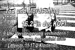 Bild: Werbung, Tod und Mordschlag