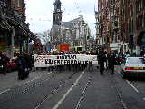 The main transparent and the westerkerk